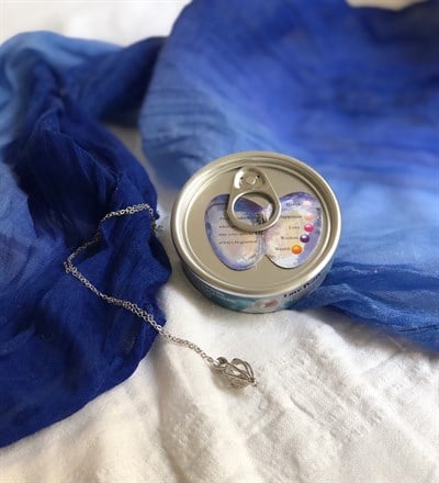 Mobee İstiridye İçinde Gerçek İnci Kolye Sevgililer Günü Hediyesi Özel Tasarım Hediyelik Kolye